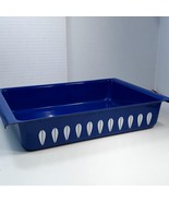 CathrineHolm Norway Lotus lasagna Casserole Baking Pan Blue white Enamel... - $2,745.84 MXN