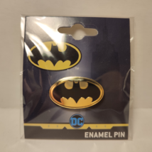 Bat Symbol Enamel Pin Official DC Comics Batman Collectible Brooch - £11.07 GBP