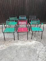 Mid-Century Set of 6 Italian Bar Chairs, 1960s-
show original title

Ori... - $19,108.36 MXN