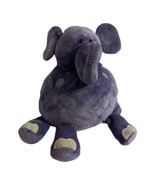 Animal Alley Toys R Us Plush PURPLE ELEPHANT Round  Aqua Dots Stuffed An... - $11.87