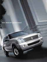 2002 Mercury MOUNTAINEER sales brochure catalog 02 US V6 V8 - $6.00