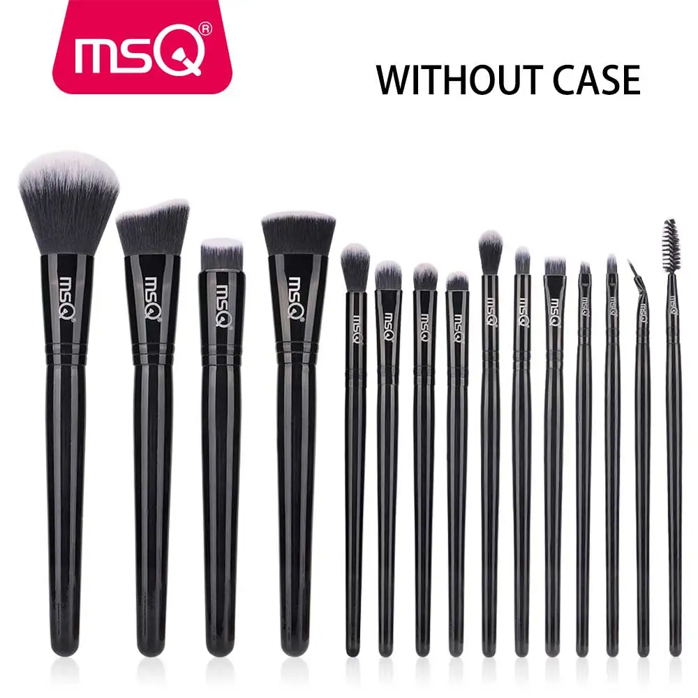  pincel maquiagem black classical powder foundation eyeshadow make up brushes synthetic thumb200