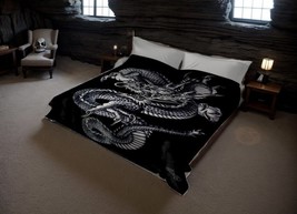 Dragon Black Solaron Kor EAN Technology Blanket Softy And Warm Queen Size - £62.63 GBP