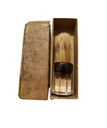 Rare Vintage Ever-Ready Shaving Brush Clear Handle 250D Mexico 4 Inch Creme - $171.93 MXN