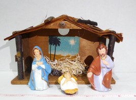 Christmas Nativity Set Mid Century made in japan - £39.56 GBP