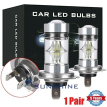 2X H7 Led Headlight High Low Beam Bulb Kit 6000K White 200W 420000Lm Fog... - £20.33 GBP