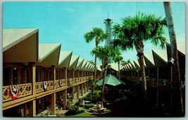 Bazaar International Motel &amp; Bazaar Trylon Riviera Beach FL UNP Chrome Postcard  - £2.18 GBP