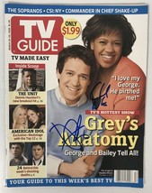 T.R. Knight &amp; Chandra Wilson Signed Autographed Complete &quot;TV Guide&quot; Maga... - £31.45 GBP