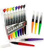 ArtSkills Brush Tip Markers Flexible Paint Brush Markers 8 pcs for Art M... - $9.90