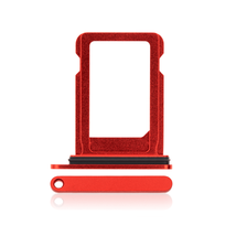 Single Waterproof Sim Card Slot Tray Holder W/Gasket RED For iPhone 12 Mini - £4.59 GBP