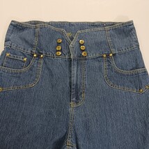 Apollo Jeans Women's Blue Cotton Blend Denim Bootcut Jeans Size 23/24 (38×30) image 12