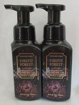 Bath &amp; Body Works Gentle &amp; Clean Foaming Hand Soap Set Lot of 2 FIREFLY FOREST - £18.99 GBP