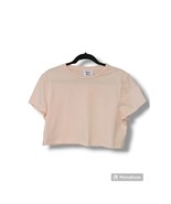 Princess Polly Soft Pink Short Sleeve Crop Top - Size 2 - $13.88
