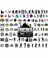 FortNite Digital Mega 500+ SVG bundle files - $2.50