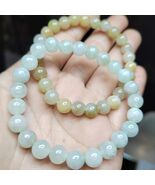 Certified Burmese Jadeite Bracelet Set: Yellow &amp; Icy White Green A-Grade... - €257,74 EUR
