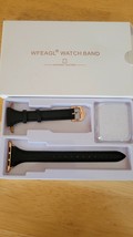Watch Slim Band- WFEAGL - Natural Leather - Black- (42mm) - $15.25