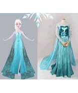 Elsa Dress, Queen Elsa Costume - £107.91 GBP