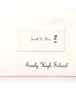 1981 Greely High School Graduation Invitation w/ Name Card Maine Ephemer... - $42.03 CAD