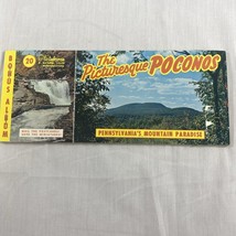The Picturesque Poconos Booklet Postcards Vintage 1970 with postage - £6.77 GBP