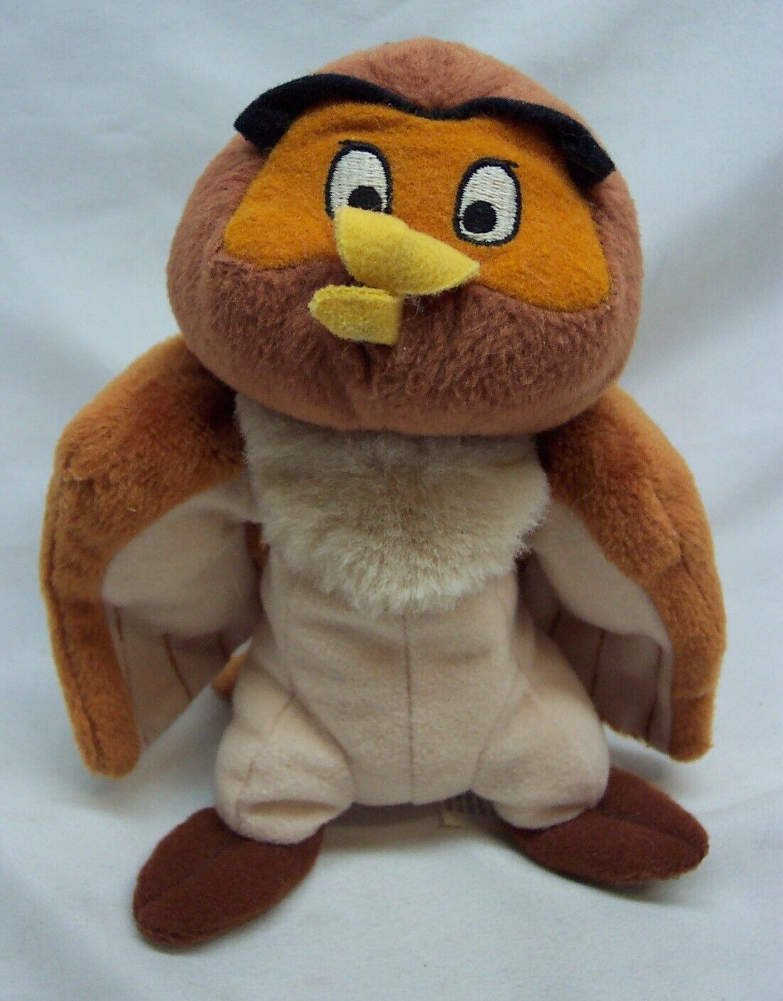 Primary image for VINTAGE Winnie the Pooh CUTE OWL 6" Plush Stuffed Animal Toy Mattel 1990's