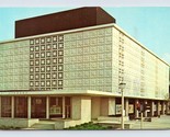 Public Library Building Lansing Michigan MI UNP Chrome Postcard P4 - $2.92