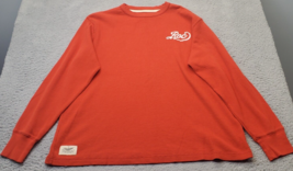 Rocawear Sweatshirt Mens Size 2XL Red Knit Long Raglan Sleeve Crew Neck Pullover - £13.82 GBP