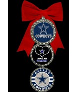 Dallas Cowboys  christmas ornaments tree decorations fast ship ornament - $9.69