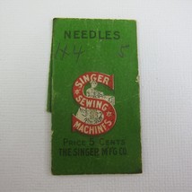 Antique Package Sewing Needles Singer Mfg Co Sewing Machines - £8.00 GBP