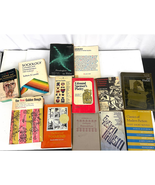 VTG Lot of 13 Sociology Poetry Short Novels Hardcover PB Assorted Collec... - £24.77 GBP
