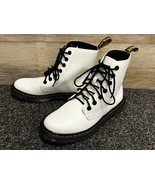 Dr Doc Martens Luana White Combat Boots Womens Size 8 L Air Wair #AW004 - £37.83 GBP