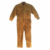 Sean John Men Nu buck Leather Coveralls, Style L03326 Mustered, Limited ... - £294.09 GBP