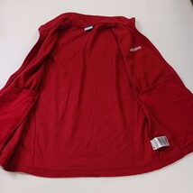 Columbia Granite Mountain Fleece Vest Men's Medium Red Full Zip Pockets XM1024 image 11