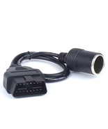 OBD2 to Cigarette Lighter Female Socket Adapter Cable 1.9FT/60cm - $23.23 CAD