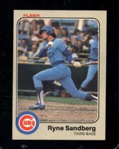 1983 Fleer #507 Ryne Sandberg Nmmt (Rc) Cubs Hof *AZ4335 - £19.23 GBP