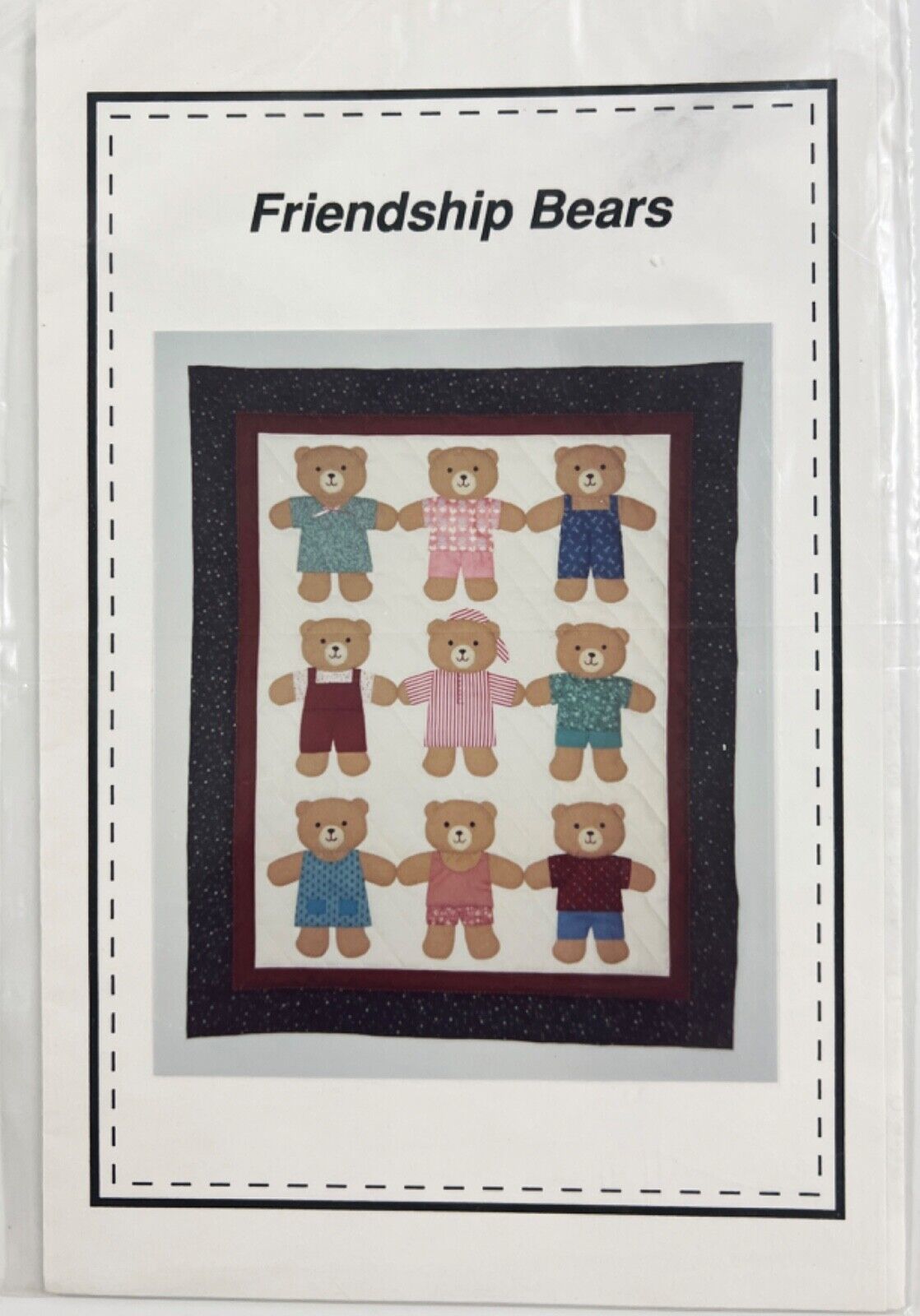 Friendship Bears #2012 Pattern By Spring Creek NeedleArt - $10.88