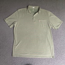 Johnnie O Polo Shirt Adult XXL Neese Dill Green Pink Golfing Preppy Outd... - $18.50