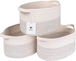 Toy Bin Woven Cube Shelf Storage Basket Bins For Closet Shelving Storage... - $744.29 MXN