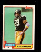 1981 Topps #111 Bennie Cunningham Exmt Steelers *INVAJ584 - £0.77 GBP