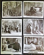 Peter Cushing &amp; Christopher Lee (Dracula Ad 1972) Vintage Photo Lot - £174.15 GBP
