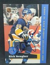 1991 Rick Meagher Pro Set autographed Card #267 ST. LOUIS BLUES 20-2210O - £8.31 GBP
