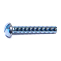 #12-24 x 1-1/2&quot; Zinc Slotted Round Head Machine Screws MSCRS-478 (20 pcs.) - £8.34 GBP