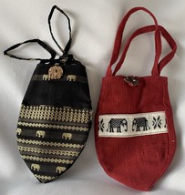 Thai Lady bag with elephant design - £16.74 GBP