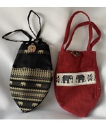 Thai Lady bag with elephant design - $28.81 CAD