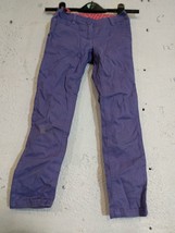 Girls Trousers Next Size 7 years Cotton Purple Trousers - $12.60