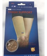 LP Four-Way Stretch Thigh Support Unisex; Tan, Large - $24.36