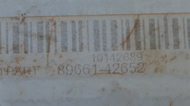 Toyota RAV4 Rav-4 Rav 4 ECM ECU Engine Control Module 89661-42652 image 4