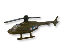 1986 Ertl Bell Ranger Helicopter 1:48 Diecast Military Aircraft Vietnam Era Toy - $19.08