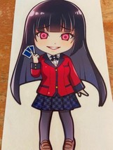 Kakegurui Yumeko Chibi Decal Sticker Bam Anime Exclusive 6.5&quot; x 3.75&quot; - £7.44 GBP