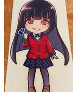Kakegurui Yumeko Chibi Decal Sticker Bam Anime Exclusive 6.5&quot; x 3.75&quot; - $179.08 MXN