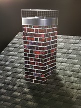 Chimney Housing Faux Chimney Cover FULL KIT Red Brick RB3 48&quot;x18&quot;x18&quot; - £629.13 GBP